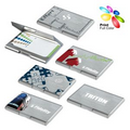Brushed Stainless Steel Business Card Case